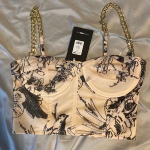NWT Fashion nova corset top